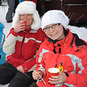 Kawa i czekolada na nartach w Harrachovie